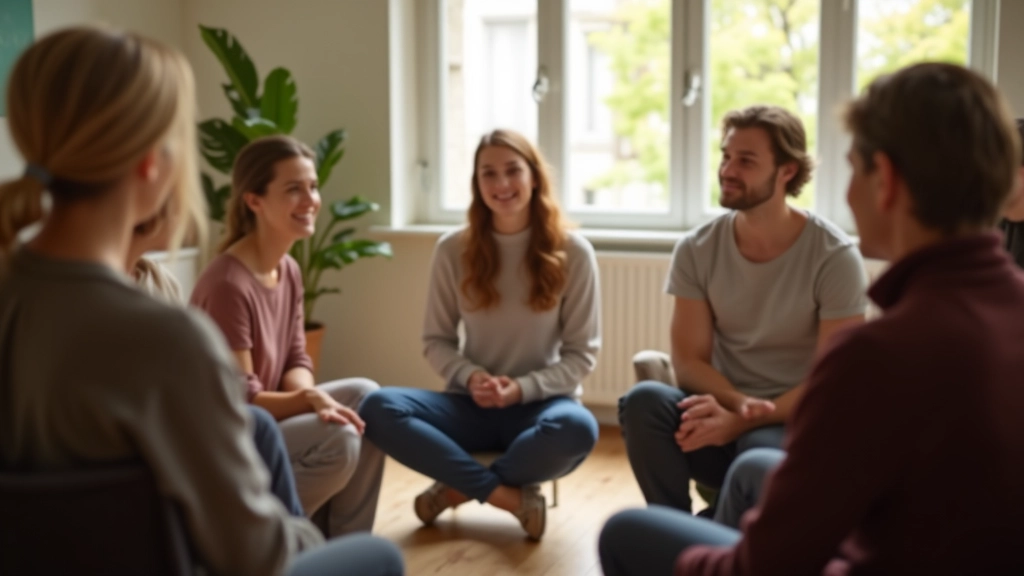 Groupe de personnes participant à une formation de psychologie positive